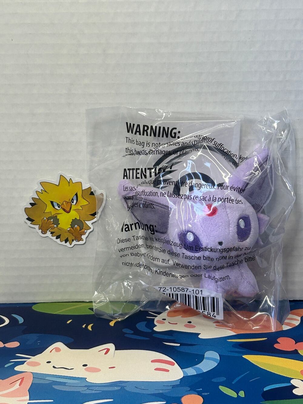 Pokemon Center Espeon Pokémon Dolls Plush Key Chain Keychain